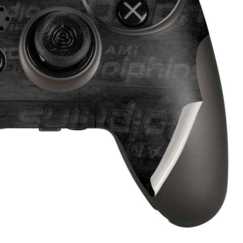 NFL Miami Dolphins Black & White PlayStation Scuf Vantage 2 Controller Skin